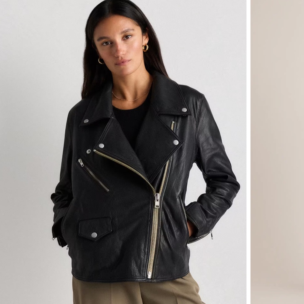 BLANK NYC - Matte Black Leather Biker Jacket